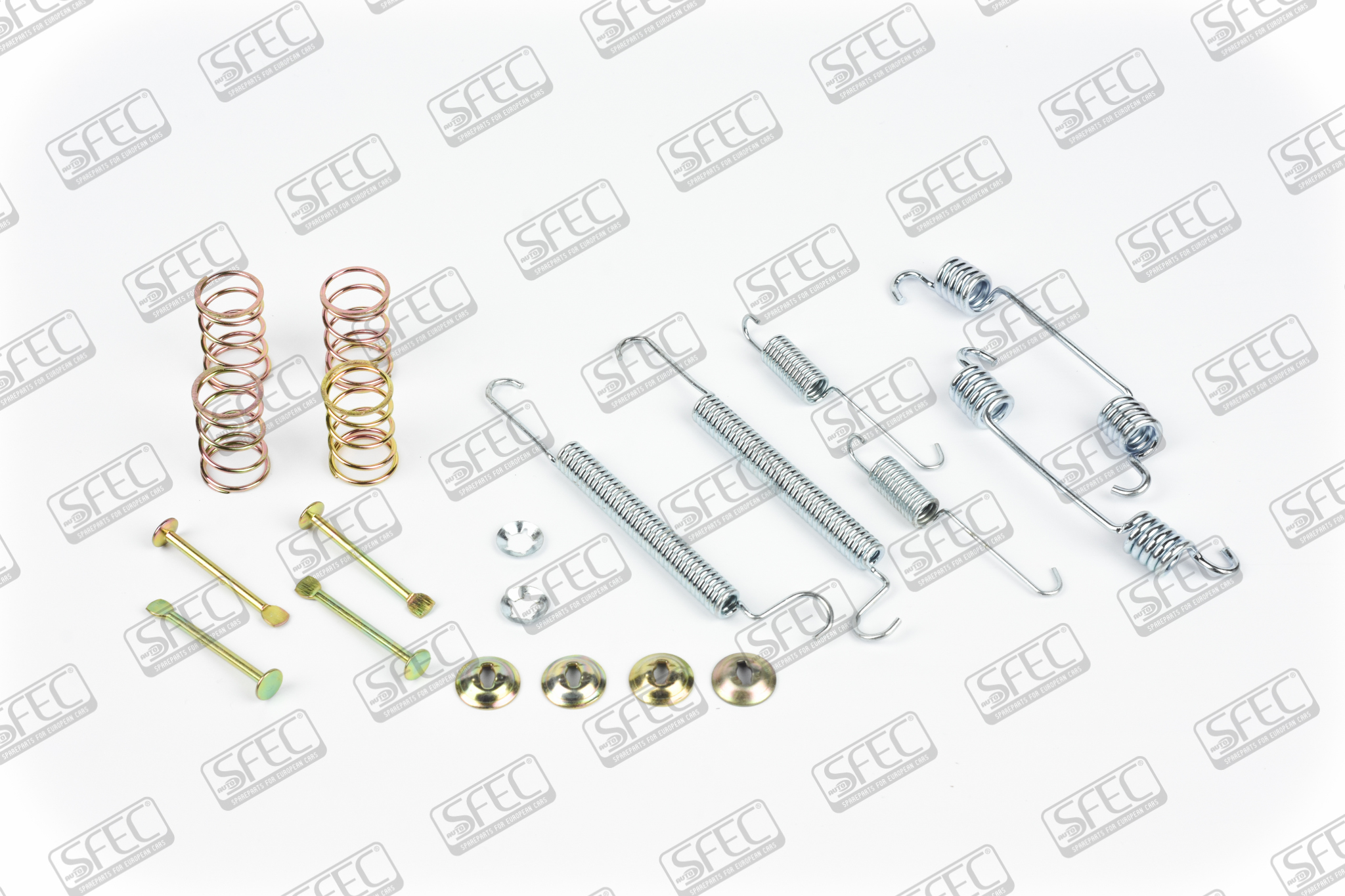 Accessory kits for brake shoes